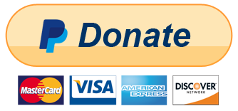 PayPal Donate. Mastercard. Visa. American Express. Discover.